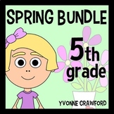 Spring Bundle for Fifth Grade | Math and Literacy Skills Review