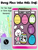 Spring Bunny Place Value Math Craft