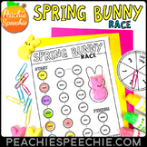 Spring Bunny Race - Articulation Speech Therapy