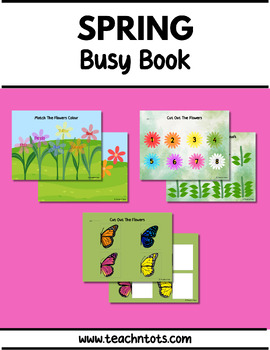 Preview of Spring Busy Book