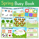 Spring Busy Book - Busy Book for Toddlers & Preschoolers