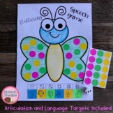 Spring Butterfly Speech Therapy Game Object Identification