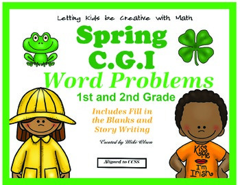 Preview of C.G.I Common Core Math Spring