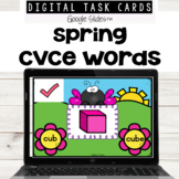 Spring CVCe Words for Google Slides™