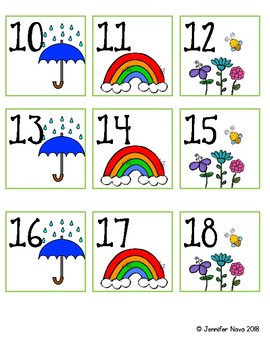 10 Best Printable Spring Calendar Numbers PDF for Free at Printablee