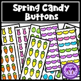 Spring Candy Buttons Clipart