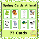 Spring Cards Animal - Kindergarten Spring Animal - Flash C