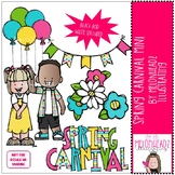 Spring Carnival clipart MINI by Melonheadz Clipart