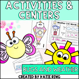 Spring Centers and Activities - Insects, Weather, Living &