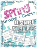 Spring Data Charts & Graphs Task Cards