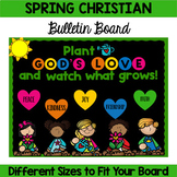 Spring Christian Bulletin Board, Door Decor: Plant God's L