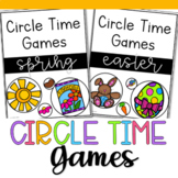 Spring Circle Time Games Bundle