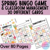 Spring Classroom Bingo Party Activity - Class Party Games 