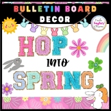 Spring Classroom Decor - Spring Bulletin Board Decor Kit -