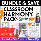 Spring Classroom Harmony Pack - Music Bingo, Coloring Page
