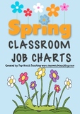 Spring Classroom Job Charts