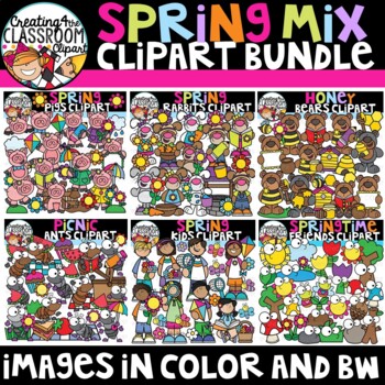 Preview of Spring Clipart Bundle {Creating4 the Classroom}