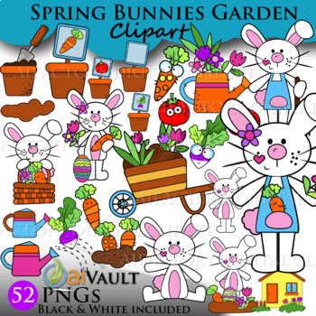 Spring Clipart Bundle { by Aifactory Digital Clipart} by Aifactory Cliparts