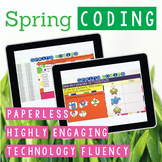 Spring Coding Digital Interactive Activities