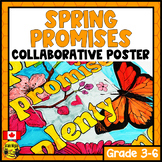 Spring Collaborative Poster | Elementary Art Activity | Co