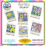 Spring Color By Code- Color By Time To The Nearest Five Minutes