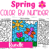 Spring Color By Code Math Bundle