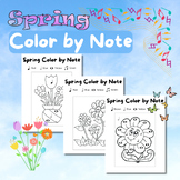 Spring Color by Note