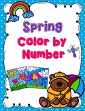 Spring Color by Number