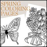 Spring Coloring Pages