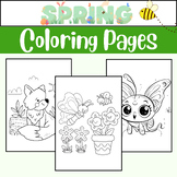 Spring Coloring Pages