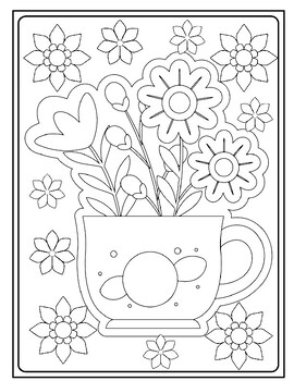 Preview of Spring Coloring Pages
