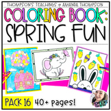 Spring Coloring Pages | Coloring Sheets | Spring Coloring Book