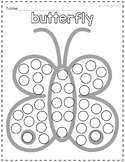 Spring Coloring Pages Dot Marker