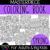 Spring Coloring Pages: Masterpieces {Made by Creative Clips}