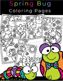 Spring Coloring and Writing Pages {Coloring pages}