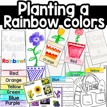Preview of Spring Colors Planting a Rainbow Learning Colors Lois Ehlert