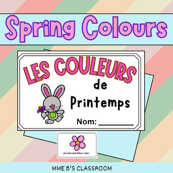 Preview of Spring Colours French Reader - Le Printemps