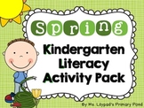 Spring Literacy Centers and Activities for Kindergarten