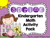 Spring Math Centers and Activities for Kindergarten