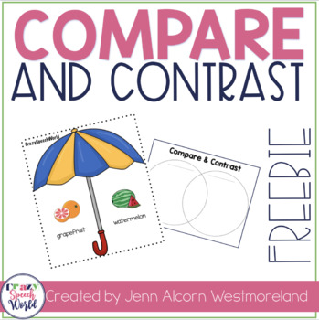 Preview of Spring Compare & Contrast {Freebie!}