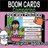 Spring Compare and Contrast - BOOM Cards - Distance Learning