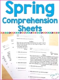 Spring Comprehension Pack - Includes Digital Versions Dist