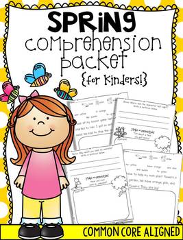 Preview of Spring Comprehension {for Kinders!}