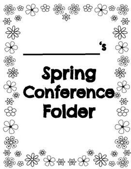 Preview of Spring Conference Folder Cover