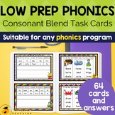 Spring Consonant Blends Task Cards | Literacy Centers Scie
