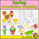 Spring Coordinate Graphing Mystery Pictures, Ordered Pairs