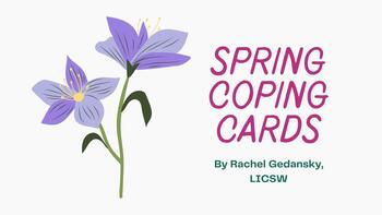 Preview of Spring Coping Cards