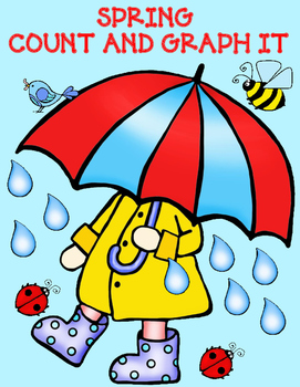 Preview of Spring Count and Graph It:  Activities for Kindergarten