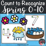 Spring Count to Recognize Number Mats 0 to 10