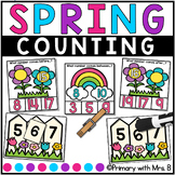 Spring Counting Activity | Kindergarten Math Center